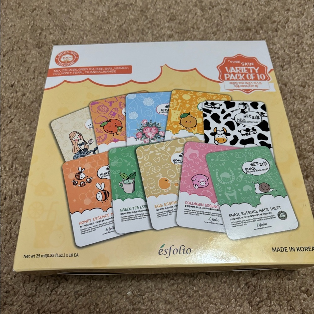 ESFOLIO PURE SKIN ESSENCE MASK